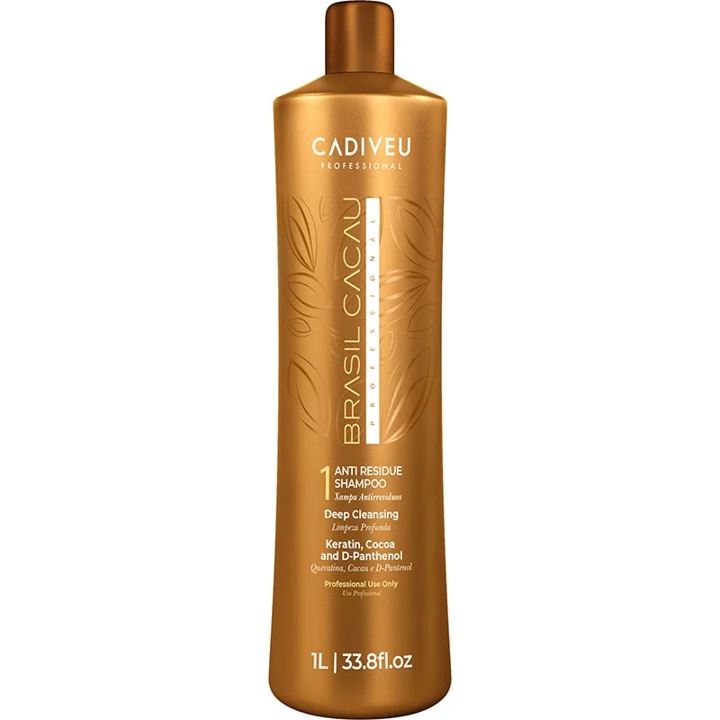 Brasil Cacau Step 1 Anti-Residue Shampoo with Pump