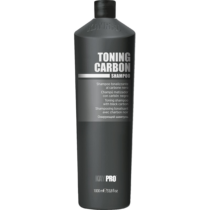 KAYPRO Black Carbon Toning Shampoo for Blonde Hair