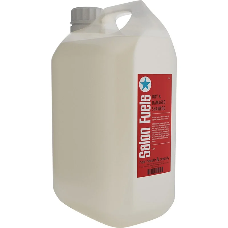 Salon Fuels Shampoo, 5 Litre Dry & Damaged