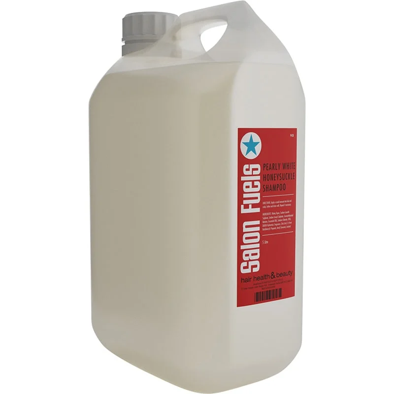 Salon Fuels Shampoo, 5 Litre Pearly White Honeysuckle