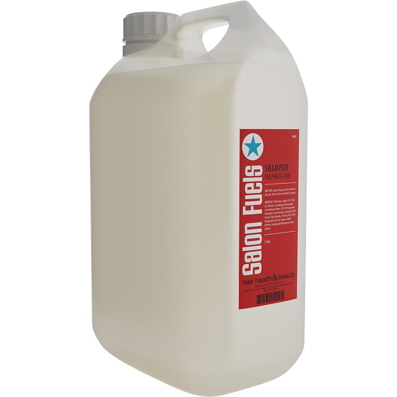 Salon Fuels Shampoo, 5 Litre Sulphate-Free
