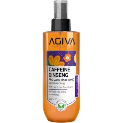 Agiva Caffeine & Ginseng Pro Care Hair Tonic for Weak Hair Prone to Loss & Shedding, 200ml