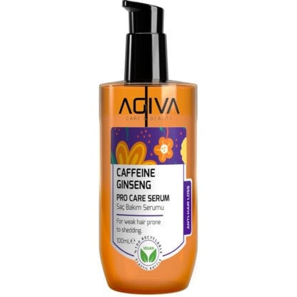 Agiva Caffeine & Ginseng Pro Care Serum for Weak Hair Prone to Loss & Shedding, 100ml