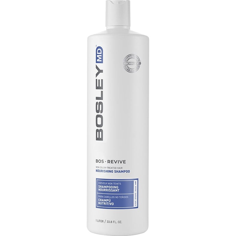 Bosley Revive for Non-Coloured Visibly Thinning Hair Nourishing Shampoo, 1L