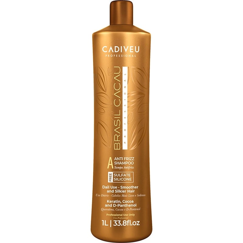Brasil Cacau Anti Frizz Sulphate Free Shampoo, 1L