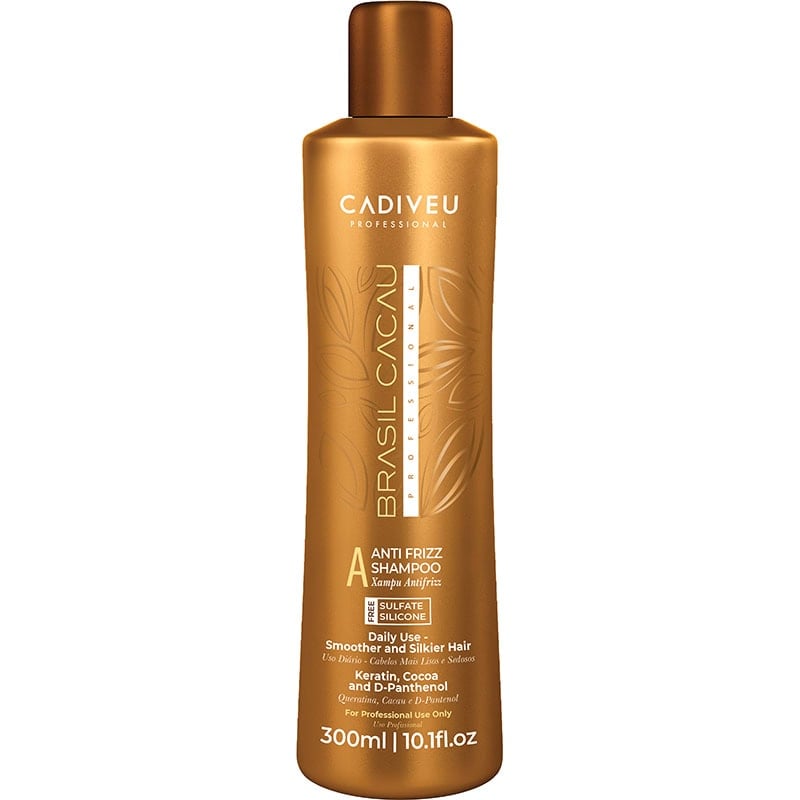 Brasil Cacau Anti Frizz Sulphate Free Shampoo, 300ml