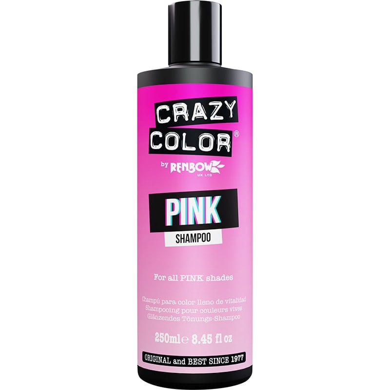 Crazy Color Rainbow Shampoo Pink, 250ml