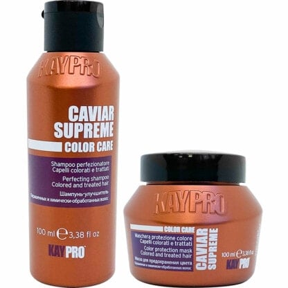 KAYPRO Caviar Supreme Travel Size Shampoo & Mask for Coloured Hair Kit