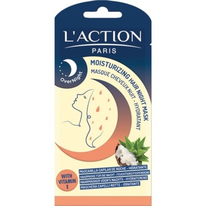 L’Action Paris Moisturizing Hair Night Mask, 20ml