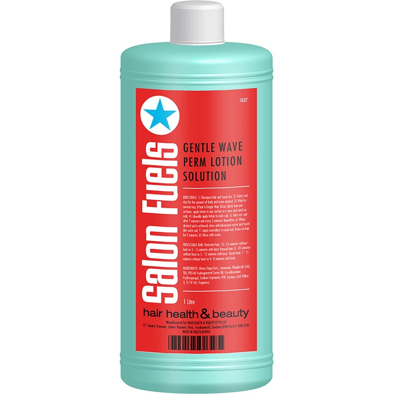 Salon Fuels Perm Lotion Solution Gentle Wave, 1 Litre