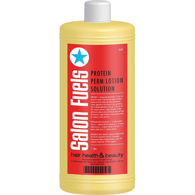 Salon Fuels Perm Lotion Solution Protein, 1 Litre