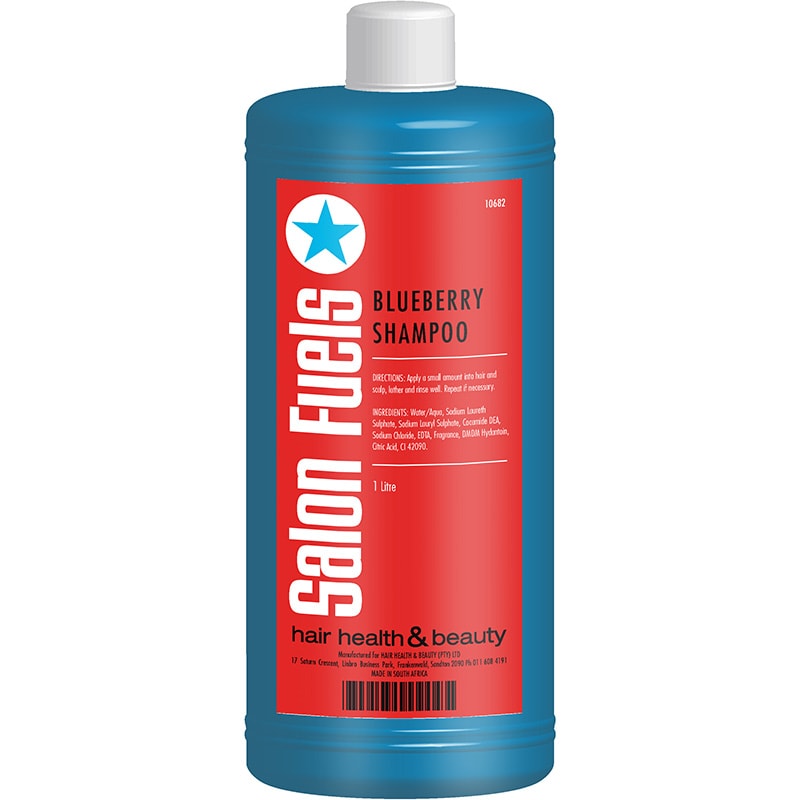 Salon Fuels Shampoo Blueberry, 1 Litre
