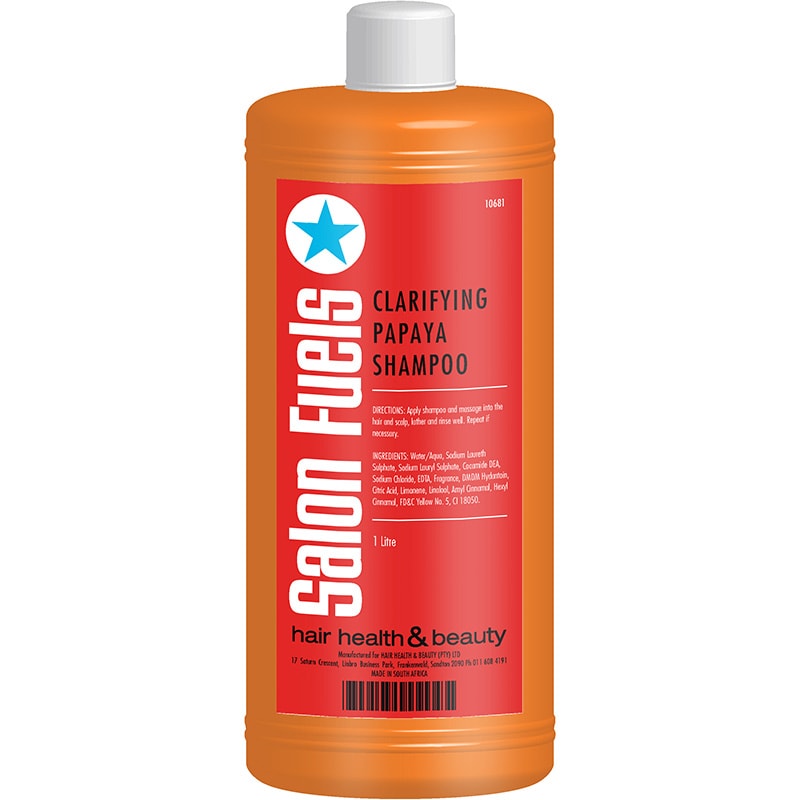 Salon Fuels Shampoo Clarifying Papaya, 1 Litre