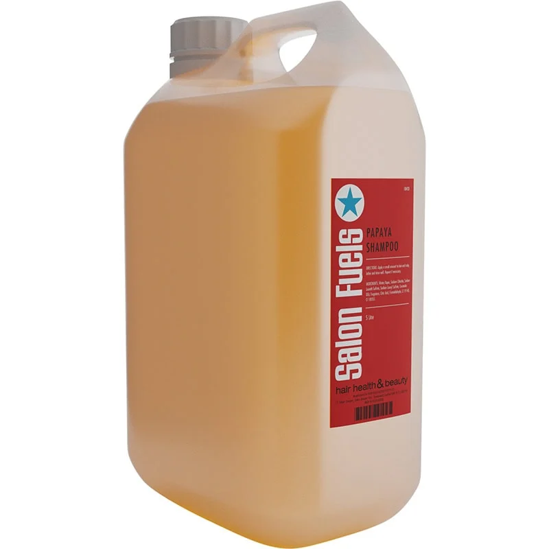 Salon Fuels Shampoo Papaya, 5 Litre