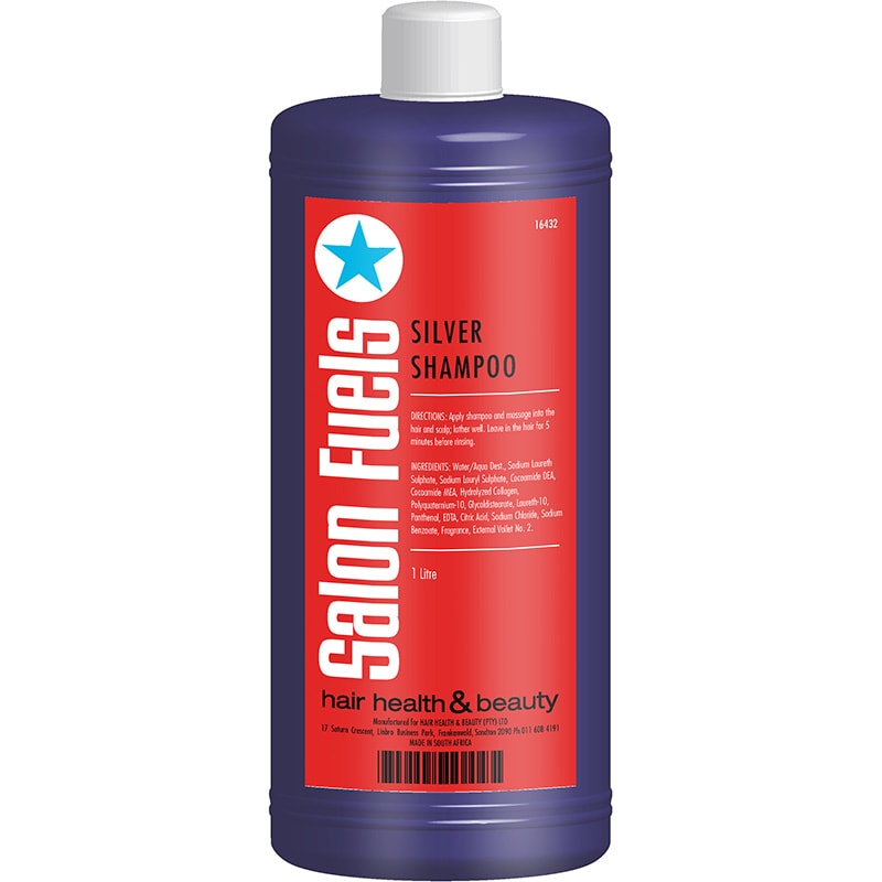 Salon Fuels Shampoo Silver, 1 Litre